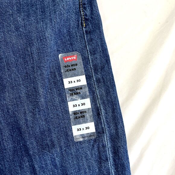 New Women’s Levi’s 80’s Mom Jeans Size 33x30 NWT High Rise Tapered - Picture 4 of 10